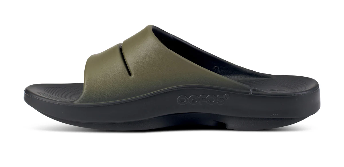 Men's OOahh Sport Slide Sandal - Tactical Green - Image 4